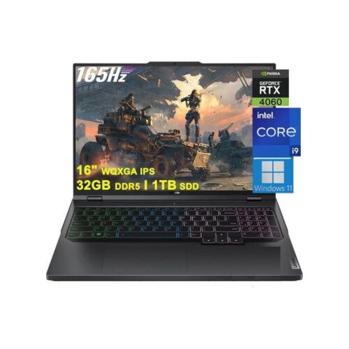 Lenovo LEGION PRO 5 16 GAMING 13th Gen Intel Core™ I9-1TB SSD- 32GB RAM -NVIDIA® RTX 4060 8GB Win 11