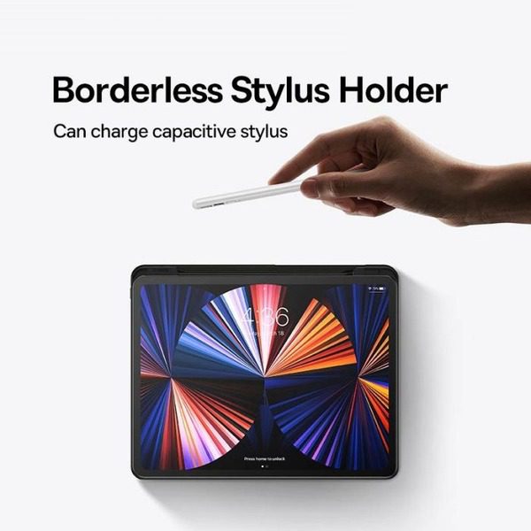 Baseus Safattach Y-Type magnectic stand case for pad pro 12.9-inch - Image 3