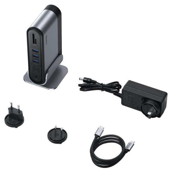 Baseus Working Station Multifunctional 16-IN-1 Type-C HUB AdapterDark - Image 11