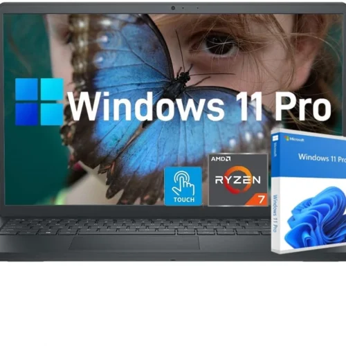 Dell Inspiron 15.6" Touch Laptop AMD Ryzen 7 7730U 64GB RAM,2TB SSD WIN 11 Pro